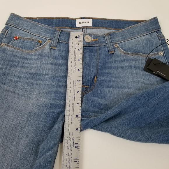 Hudson Crop Krista Super Skinny Distressed 27x27 - Picture 7 of 8